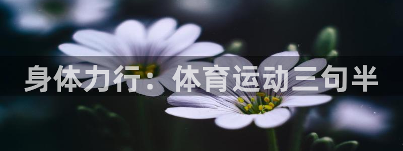 JJB竞技宝官方正版app娱乐：身体力行：体育运动三
