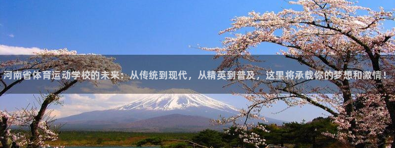 JJB竞技宝官网下载联系电话：河南省体育运动学校的未